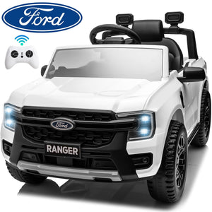 Kids Electric Ride On Car FordRanger White