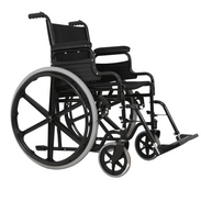 EZchair Roll - Quick Release heavy duty Wheelchair - 18" seat