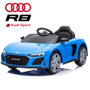 NEW 2022 Audi R8 Blue - Kids Electric Ride On Car