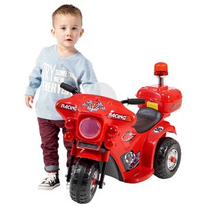 Kids Electric Ride On Racing Motorcycle Red